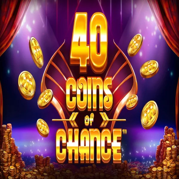 Official Slots logo: 40 Coins of Chance by SYNOT Games at 1Win Casino