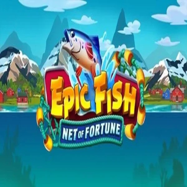 Slots logo of Epic Fish Net of Fortune from Quickspin at 1Win Casino