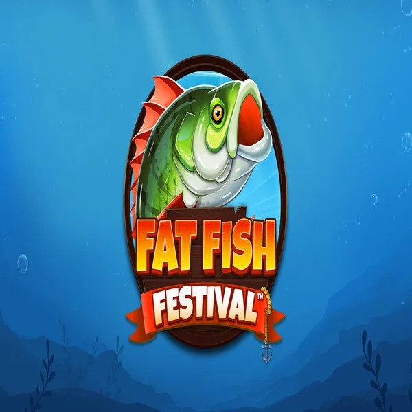 Fat Fish Festival slot logo by Wishbone Games at 1Win Casino